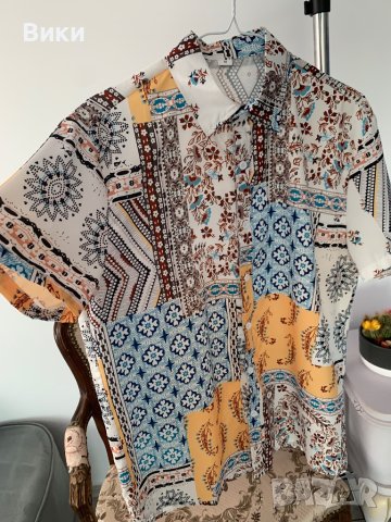 Дамска риза в размер М, снимка 4 - Ризи - 44479054