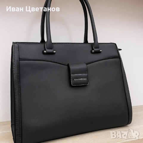 Дамска елегантна чанта, Silviarosa, снимка 6 - Чанти - 52004093