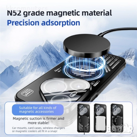 Huawei Pura 80 Pro / 80 Pro+ ABEEL Удароустойчив Aluminium Alloy + PC + TPU /Hollow Heat Dissipation, снимка 5 - Калъфи, кейсове - 51745243