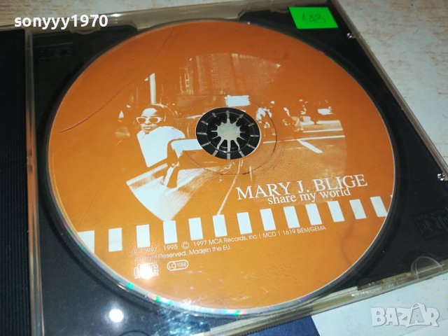 MARY J.BLIGE CD 1209231721, снимка 6 - CD дискове - 42167492