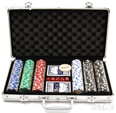 Комплект за покер, снимка 2 - Карти за игра - 49325833
