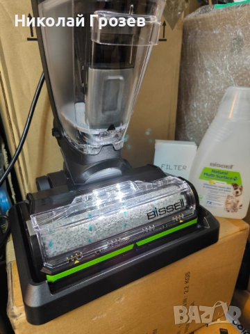 Прахосмукачка сухо/мокро с пара Bissell CrossWave HydroSteam PET, снимка 2 - Прахосмукачки - 52210132