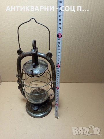 Стара Немска Газова Лампа Фенер FROWO 435., снимка 15 - Антикварни и старинни предмети - 50800661