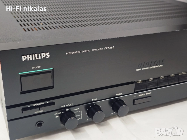 стерео усилвател Hi-Fi PHILIPS DFA 888, снимка 6 - Ресийвъри, усилватели, смесителни пултове - 52441750