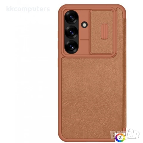 Samsung Galaxy S25+ 5G NILLKIN Wallet/ PU + TPU Кожен Калъф и Протектор, снимка 3 - Калъфи, кейсове - 51430816