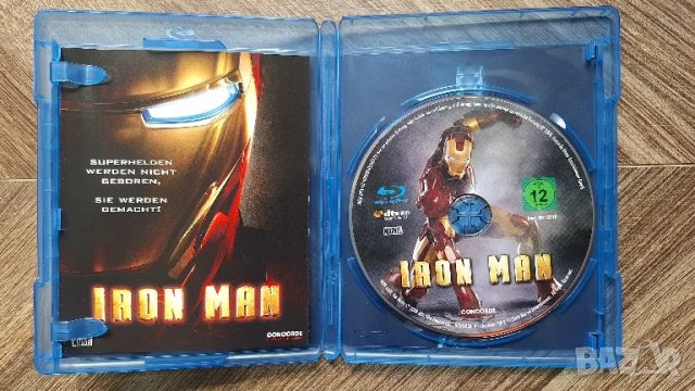 Железният Човек Блу Рей , снимка 3 - Blu-Ray филми - 49760817