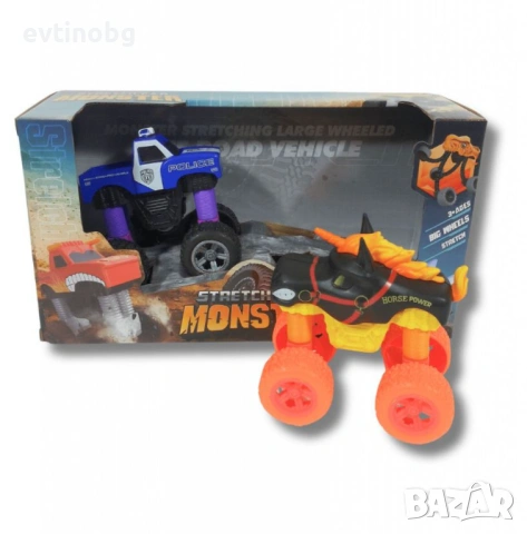 Комплект коли "Monster", снимка 2 - Коли, камиони, мотори, писти - 53921370