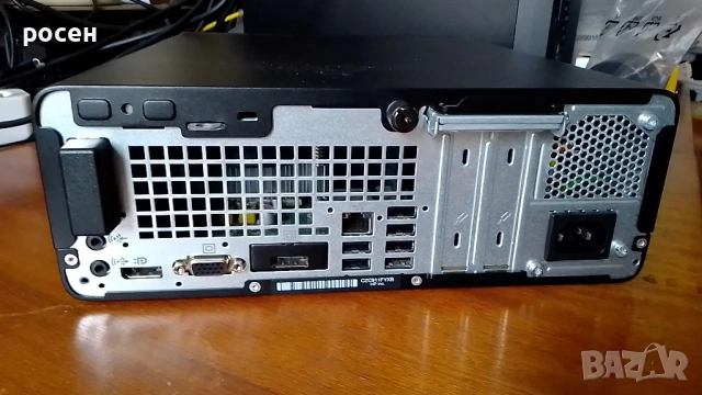 Hp Prodesk 400 G5 sff I3 8100 ram 8gb SSD 128gb nvme WiFi bt, снимка 2 - Работни компютри - 54192970