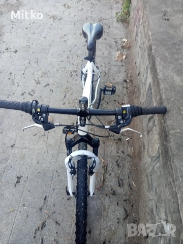 26 цола алуминиев велосипед с 21 скорости усилени капли амортисьори предни като нов в перфектно , снимка 6 - Велосипеди - 52928726