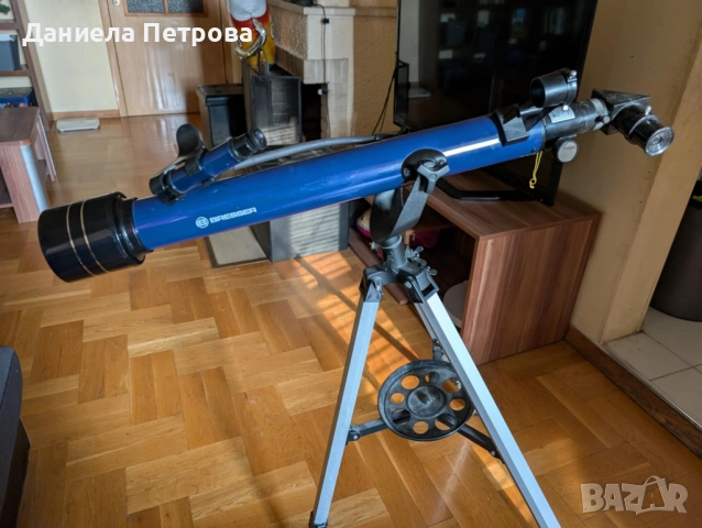 Телескоп BRESSER Skylux 60/700 AZ, снимка 4 - Друга електроника - 51433885