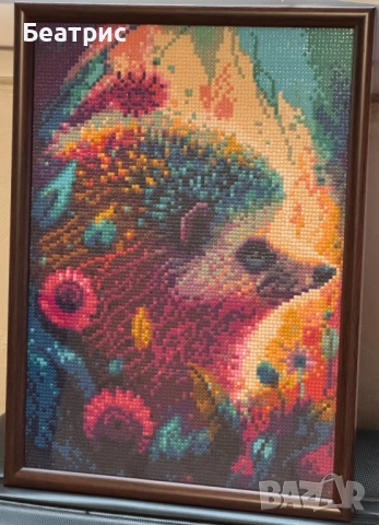 Диамантени гоблени с кръгли мъниста-животни