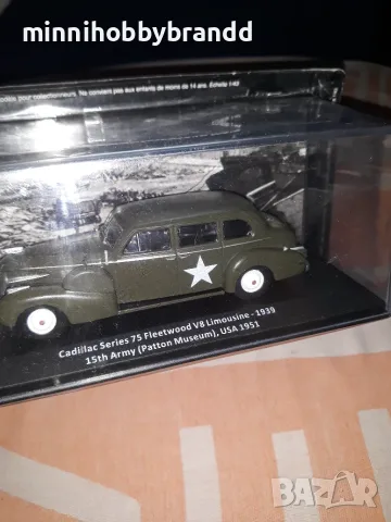 Cadillac Fleetwood v8 limousine 1939 General Patton , снимка 3 - Колекции - 56213909