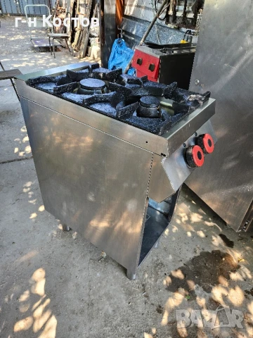 Газов котлон със защита СЕ Професионален на База 2 -ка., снимка 3 - Обзавеждане на кухня - 50918122