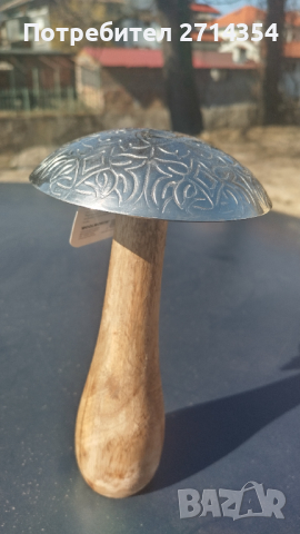 Красива декорация гъбка , снимка 2 - Декорация за дома - 44610589