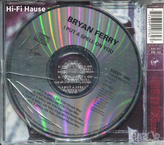 Bryan Ferry-I put a Spell on you, снимка 2 - CD дискове - 35473848