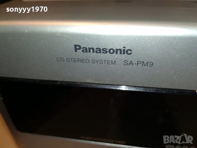 PANASONIC SA-PM9 CD/DECK/TUNER-ВНОС SWISS 1908221422, снимка 6 - Аудиосистеми - 37740410