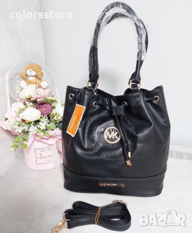 Черна кожа  Michael Kors код Br111, снимка 7 - Чанти - 35134557