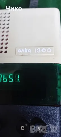  Работещ  български калкулатор ЕЛКА 1300, снимка 5 - Антикварни и старинни предмети - 56521706