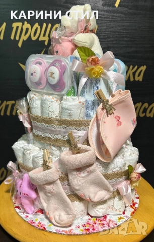Торти от памперси , снимка 7 - Други стоки за дома - 52579669