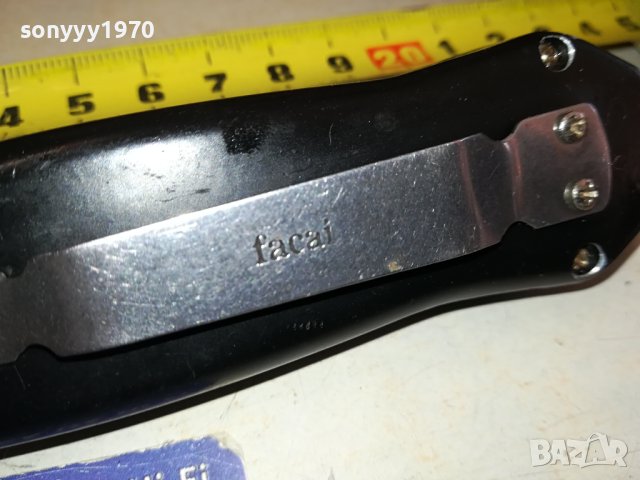 FACAI-НОЖ АВТОМАТИК-ВНОС FRANCE 2910231258, снимка 12 - Ножове - 42766069