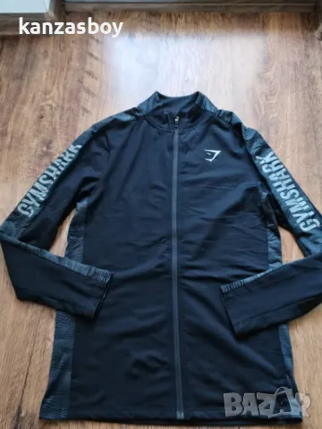Gymshark - страхотно фитнес горнище КАТО НОВА , снимка 4 - Спортни дрехи, екипи - 49065892