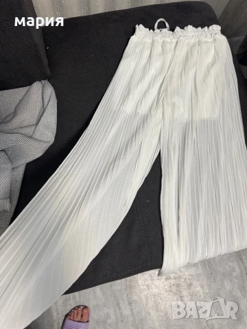 Нов панталон солей Zara S/M, снимка 3 - Панталони - 51110018