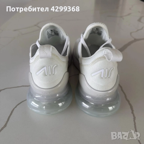 Мъжки Маратонки Nike Air Max 270 White , снимка 6 - Маратонки - 52161701