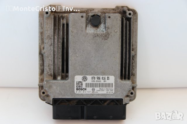 Моторен компютър ECU VW Touareg / 070 906 016 BS / 070906016BS / 0 281 012 537 / 0281012537