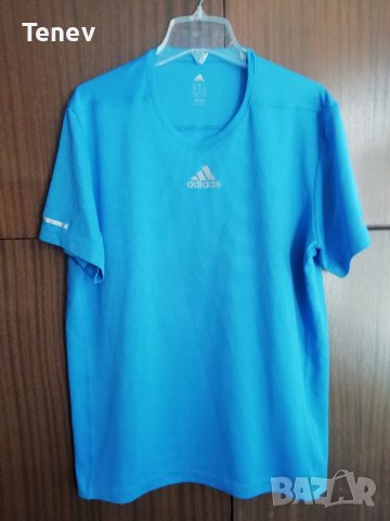 Adidas Climalite оригинална фланелка тениска L, снимка 1 - Тениски - 37780827
