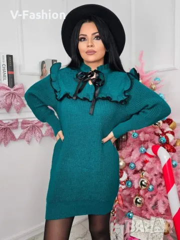 Рокля Плетиво , снимка 3 - Рокли - 48186385