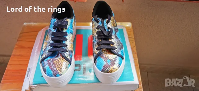 Оригинални дамски сникърси JC PLAY By JEFFREY CAMPBELL - 38 номер, снимка 3 - Маратонки - 49776398