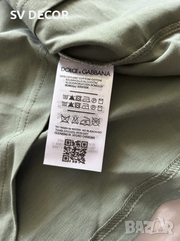 Мъжка тениска Dolce & Gabbana – висок клас реплика 1:1, снимка 5 - Тениски - 55849342