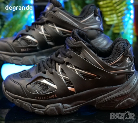 НАМАЛЕНИ Balenciaga track Цвят- Черно, снимка 3 - Маратонки - 52702213
