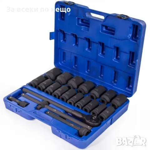 Гедоре с ударни дълбоки вложки 21 части 34'' HAWEK