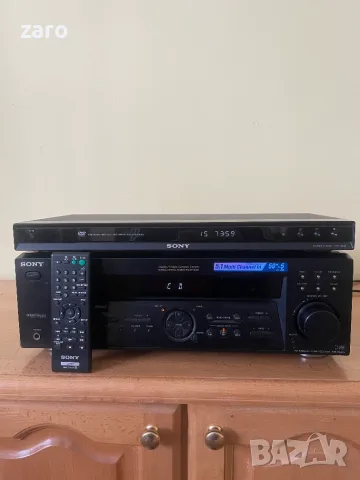 Аудиоуредба Sony – ресийвър и CD/DVD плеър