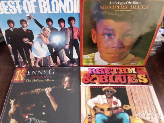 Плочи Blondie, Kenny G, Memphis Blues, перфектни от ЛК