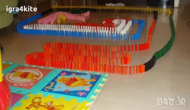 120 бр. дървени блокчета домино за 8.99лв. / всички дървени играчки, снимка 9 - Играчки за стая - 29969039