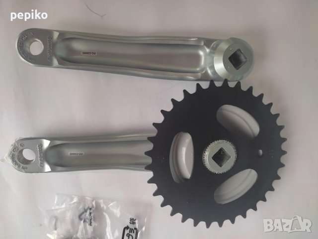 Продавам колела внос от Германия НОВИ алуминиеви курбели SHIMANO NEXUS FC-C 6000, снимка 9 - Части за велосипеди - 42725281