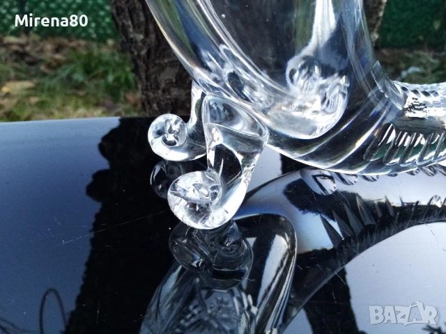 Кристален рог на изобилието, снимка 5 - Антикварни и старинни предмети - 52931184