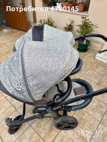 Детска количка за близнаци и сполчета, снимка 3 - Стоки за близнаци - 54004996
