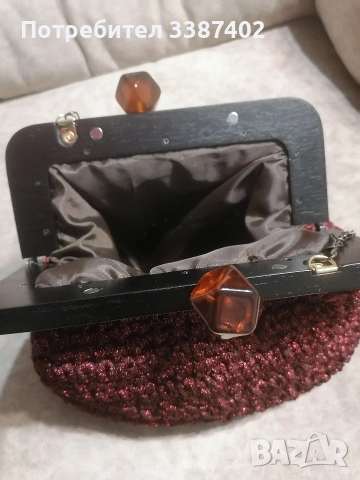 стилна ръчно плетена, снимка 5 - Чанти - 53948736