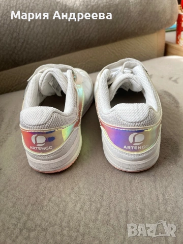 Дамски бели маратонки, снимка 3 - Маратонки - 53909279