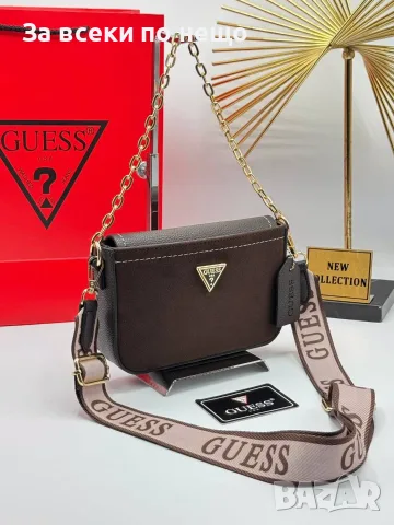 Guess Дамска Чанта Гес - Различни Цветове Код SEM-132, снимка 10 - Чанти - 55754588