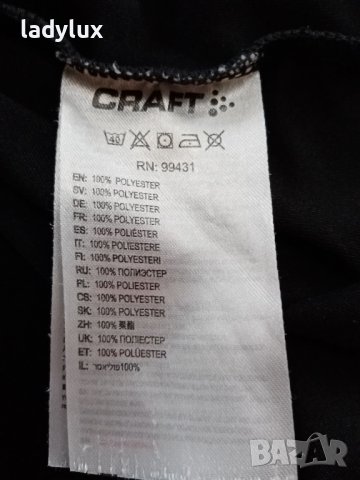 CRAFT Ventilation, Оригинална, Размер S/M. Код 1780, снимка 8 - Тениски - 37002498