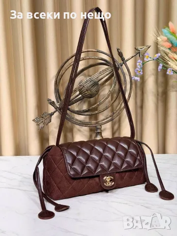Chanel Chanel Луксозна Дамска Чанта С Капитониран Дизайн И Капак - Различни Цветове Код SEM-757, снимка 12 - Чанти - 56115524
