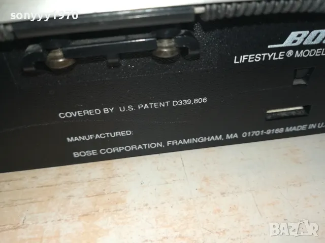 BOSE CD/TUNER+CREATIVE ADAPTER-SWISS 1112240815, снимка 15 - Ресийвъри, усилватели, смесителни пултове - 48302350