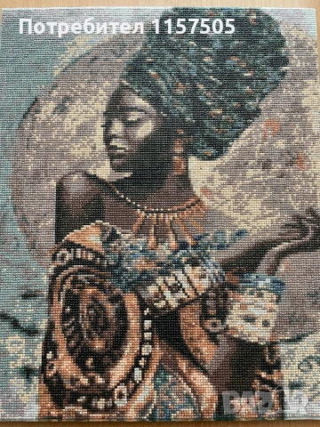 Диамантен гоблен - завършен