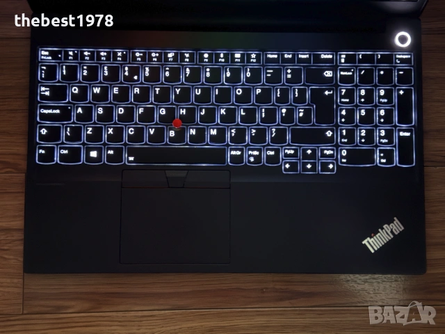 15.6 Lenovo E15`Core i7-10510U/16GB RAM/128GB SSD+500GB/FHD IPS/Бат 8ч, снимка 5 - Лаптопи за дома - 53159355