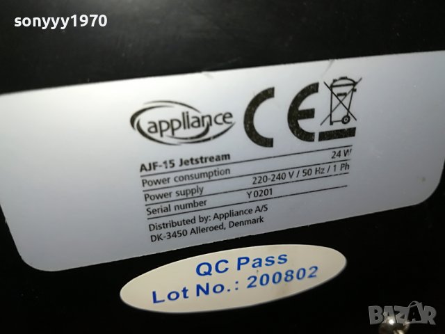 РЕТРО ВИНТИЛАТОР-ВНОС ГЕРМАНИЯ 0207221905, снимка 11 - Антикварни и старинни предмети - 37267981