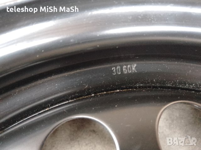 Метална джанта като нова 15 цола и лятна гума Мишлен Дот 2013 г 5.5 - 6 ММ грайфер, снимка 8 - Гуми и джанти - 42836564